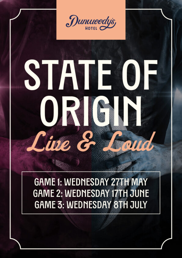 State of origin at Dunwoodys
